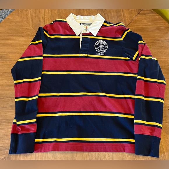 Abercrombie & Fitch Shirts Vintage Abercrombie Fitch Rugby Shirt